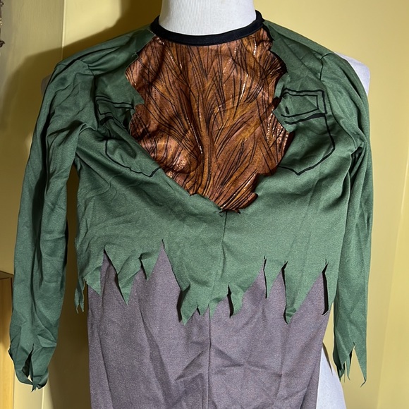 The WOLFMAN Universal Studios Costume Body suit + Rubber Mask Size Child S 4-6 - Picture 6 of 16